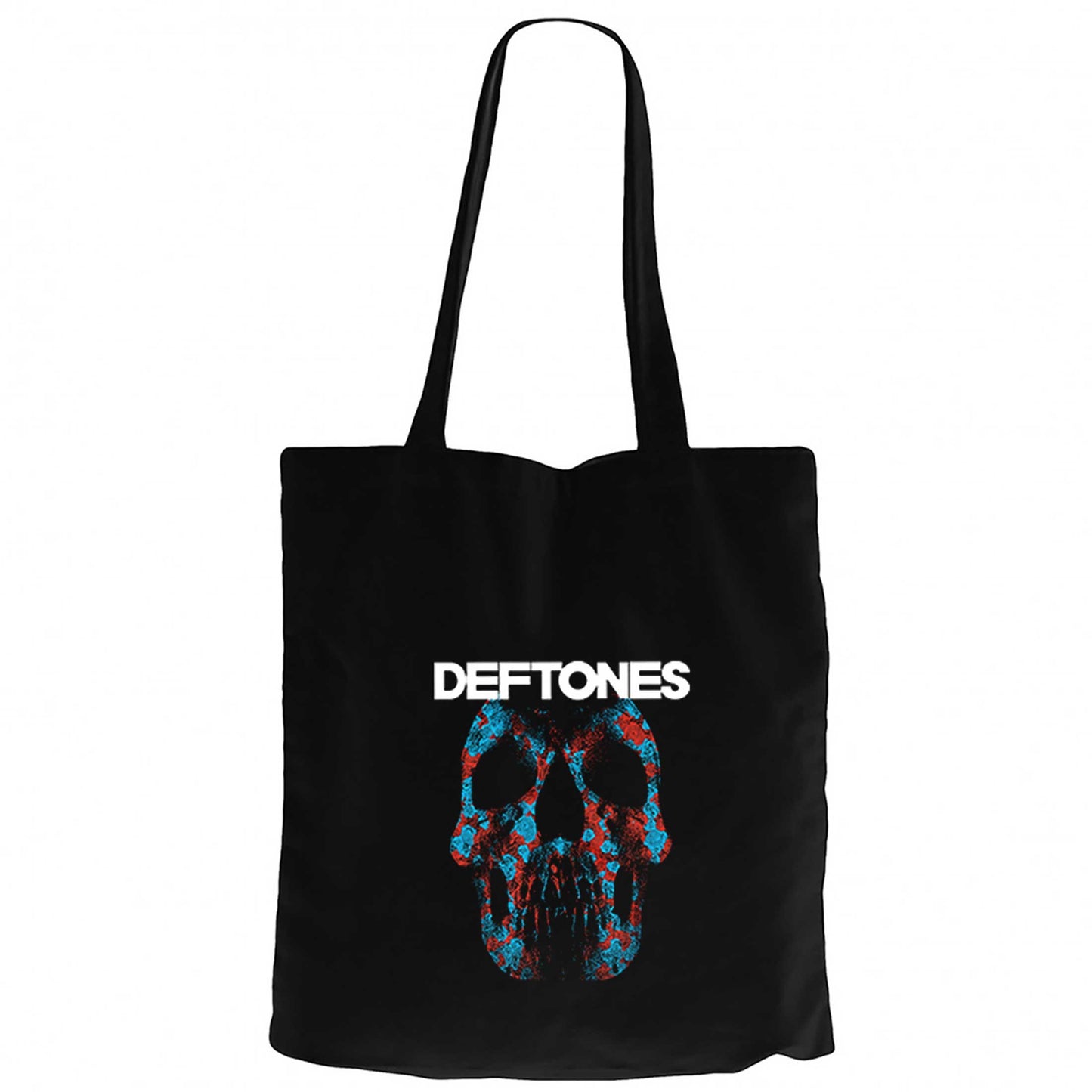 Deftones 2003 Album Siyah Fermuarlı Bez Çanta Gabardin