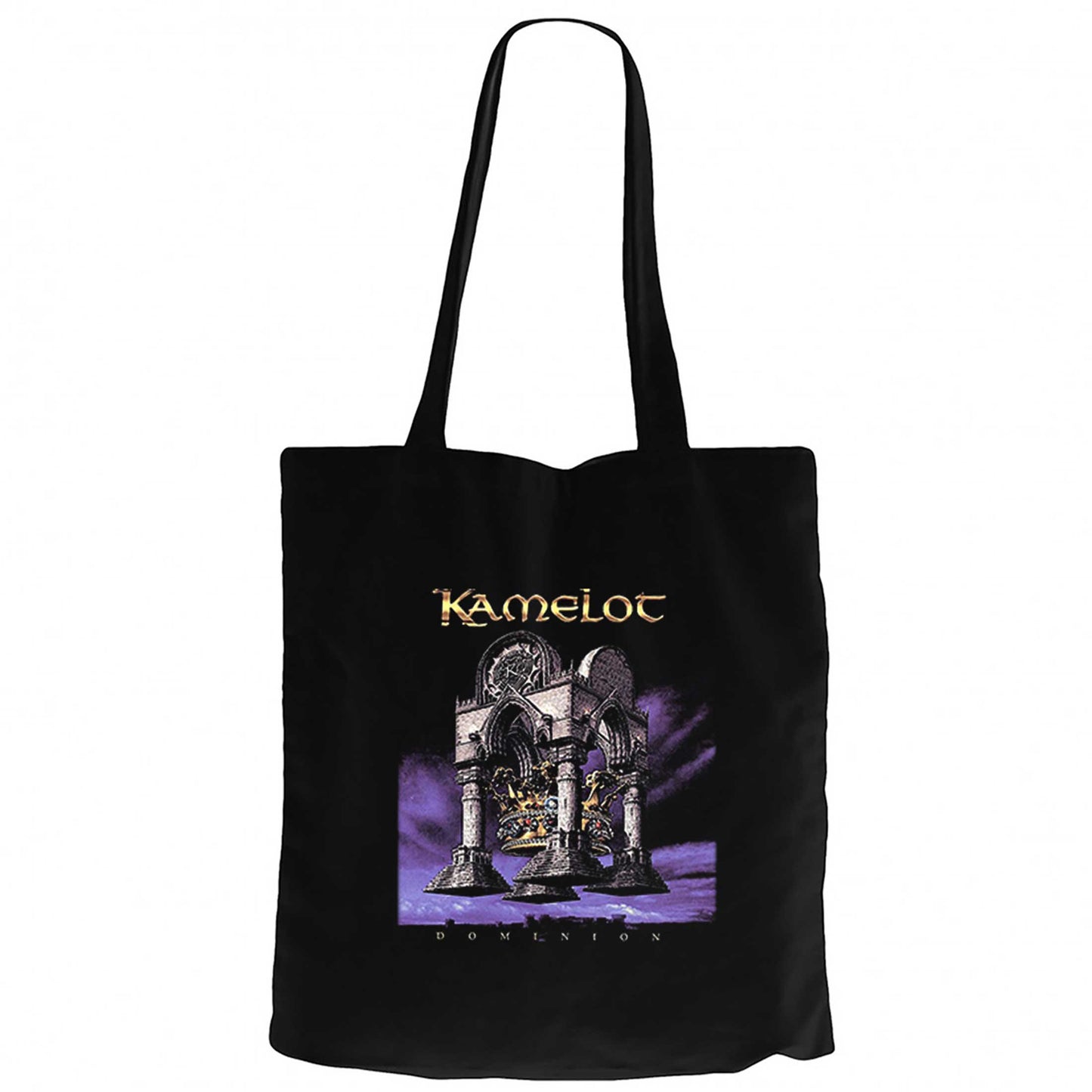 Kamelot Dominion Siyah Fermuarlı Bez Çanta Gabardin