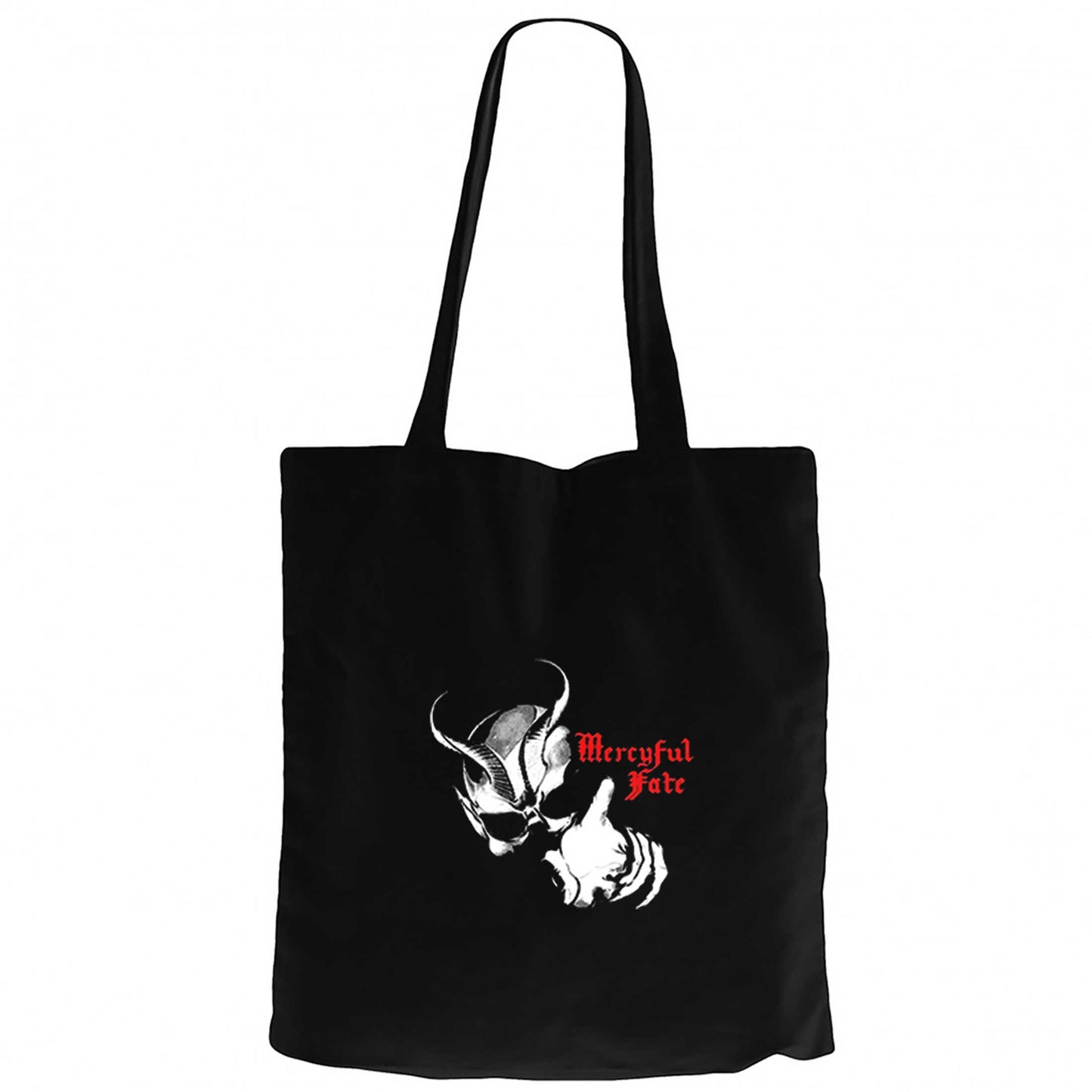 Mercyful Fate Don't Break The Oath Siyah Fermuarlı Bez Çanta Gabardin