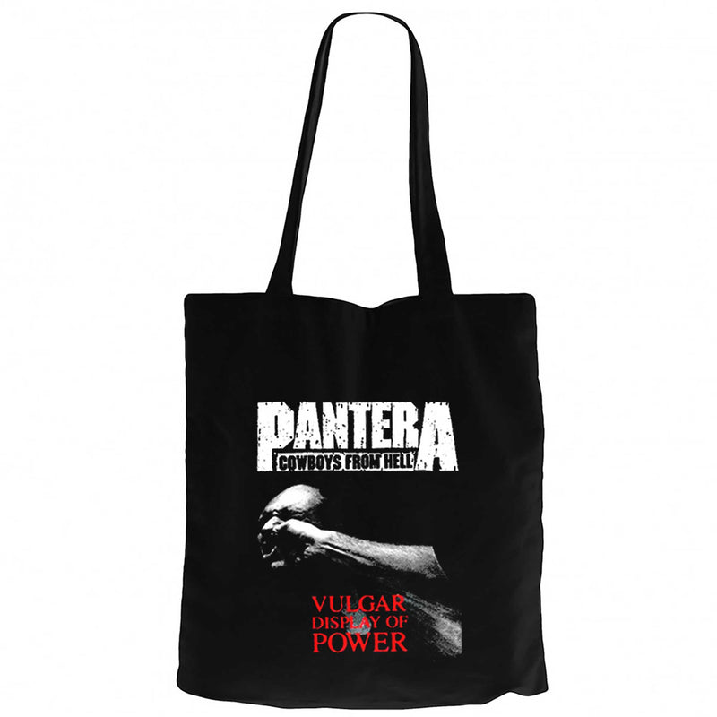 Pantera Fermuarlı Bez Çanta