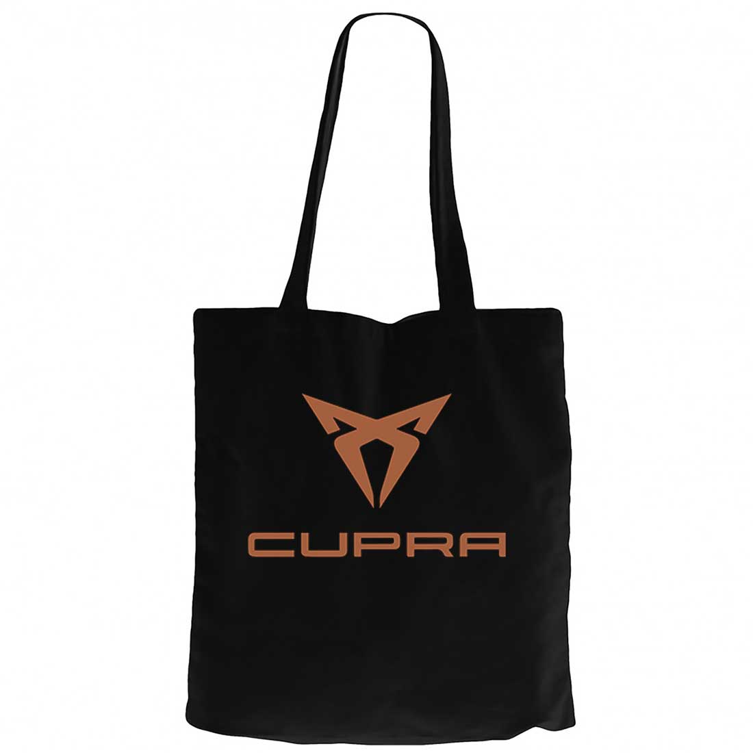 Cupra Logo Color Siyah Kanvas Bez Çanta