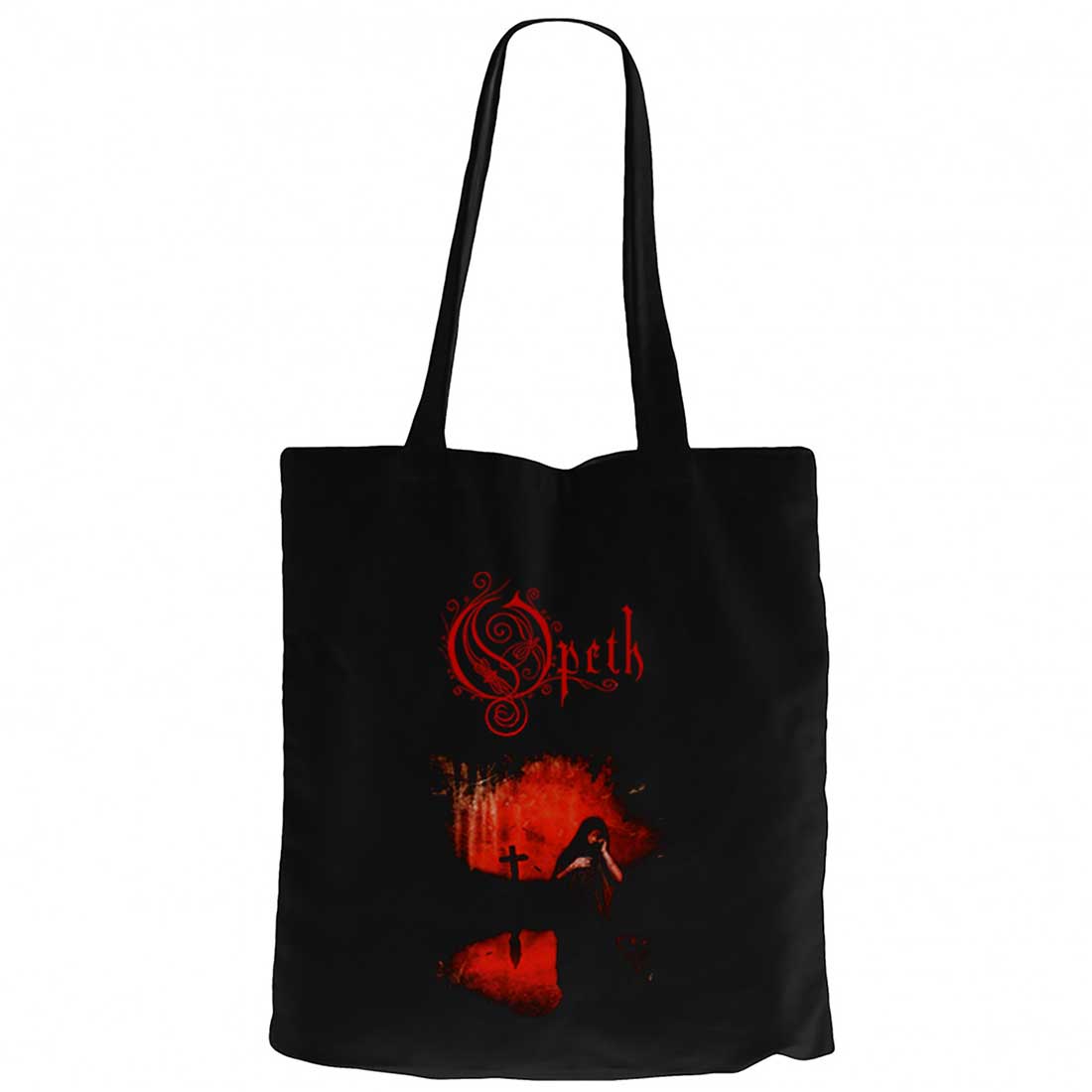 Opeth Still Life Siyah Kanvas Bez Çanta