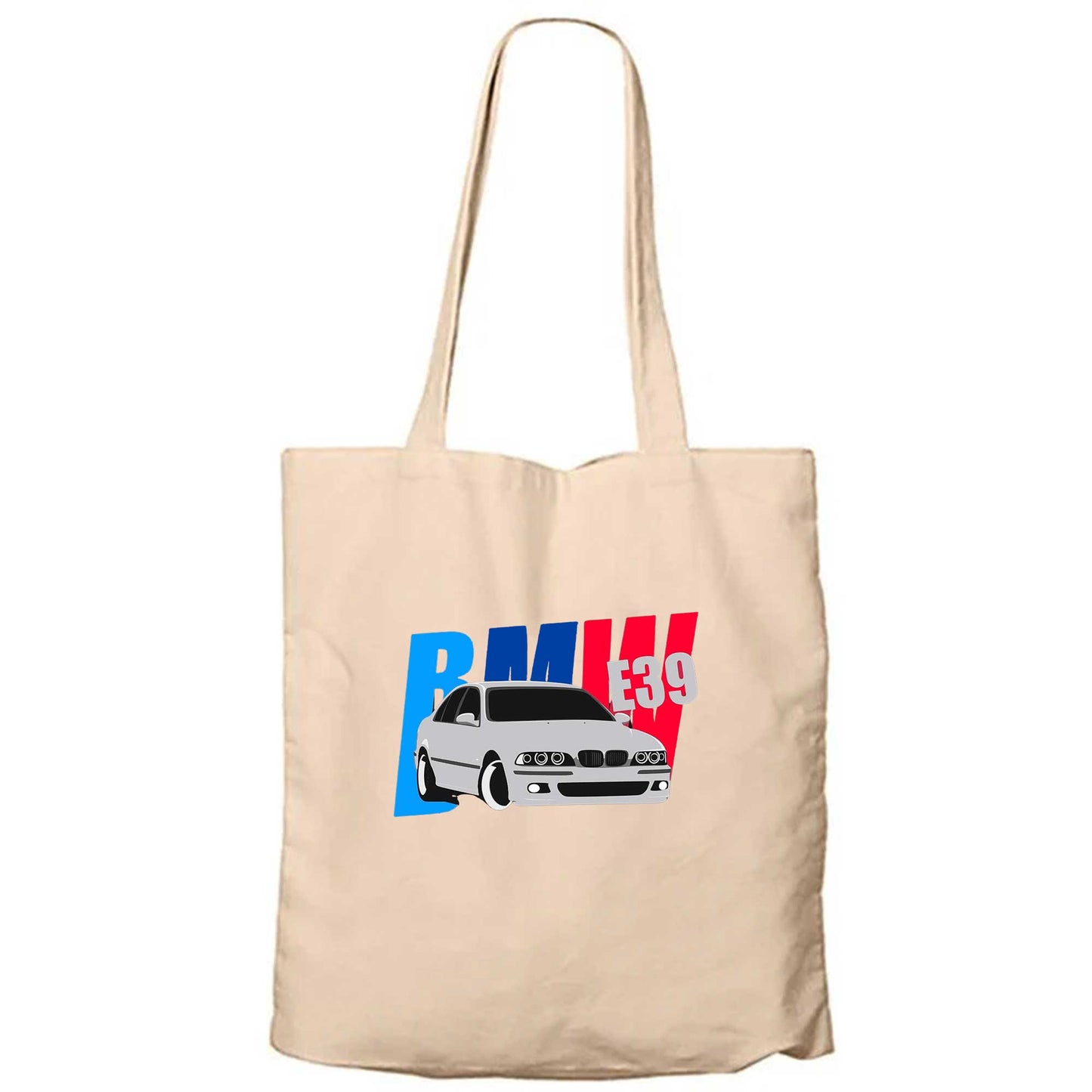 Bmw E39 Sport Krem Fermuarlı Bez Çanta Gabardin