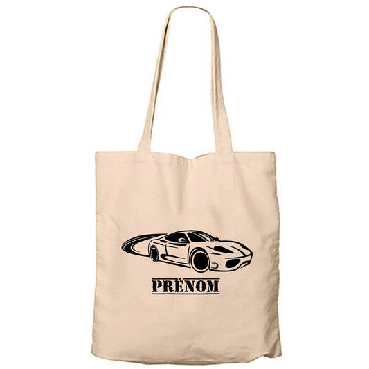 Ferrari Pronom Krem Fermuarlı Bez Çanta Gabardin