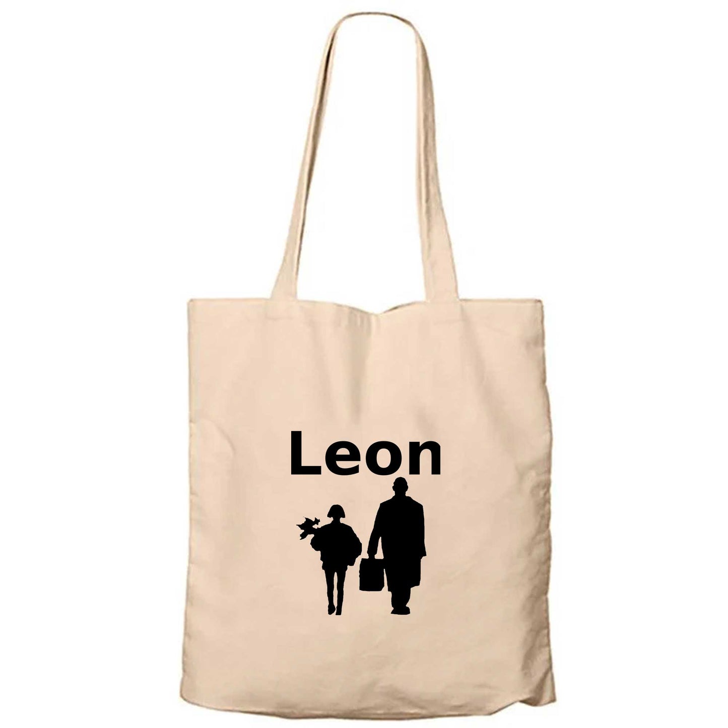 Leon The Professional Krem Fermuarlı Bez Çanta Gabardin