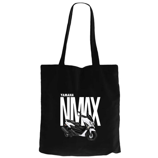 Yamaha Nmax Siyah Fermuarlı Bez Çanta Gabardin
