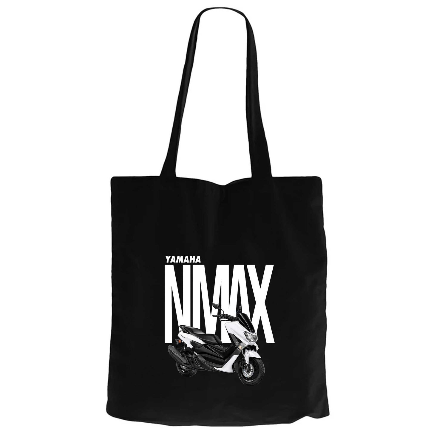 Yamaha NmaxSiyah Fermuarlı Bez Çanta Gabardin