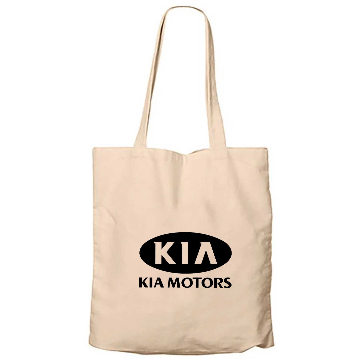 Kia Motorsport Krem Fermuarlı Bez Çanta Gabardin
