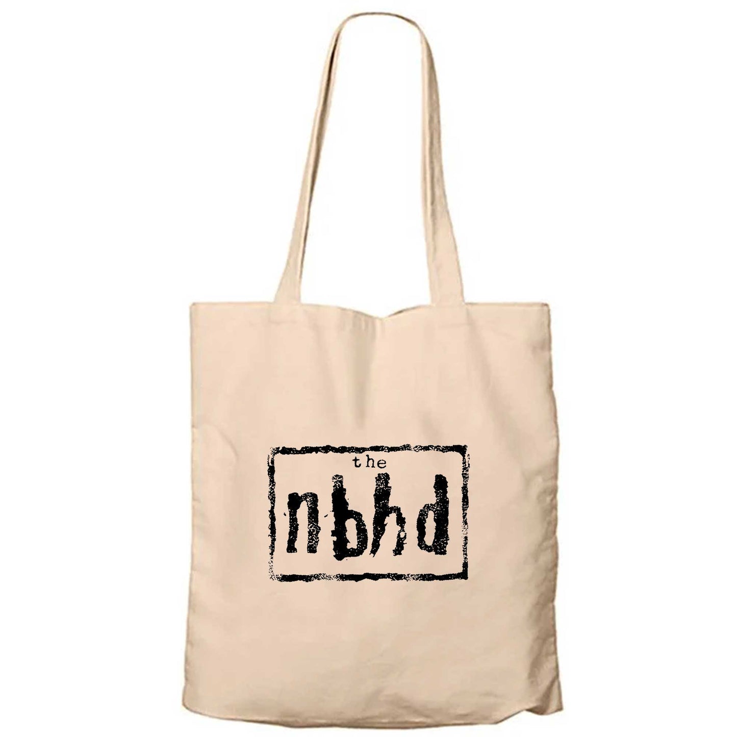 The Neigbourhood Nbhd Krem Fermuarlı Bez Çanta Gabardin