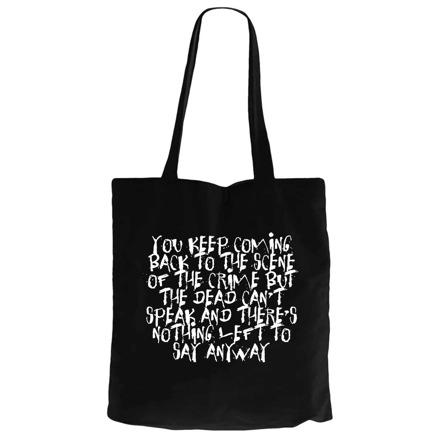 Three Days Grace One-X Tex Siyah Fermuarlı Bez Çanta Gabardin