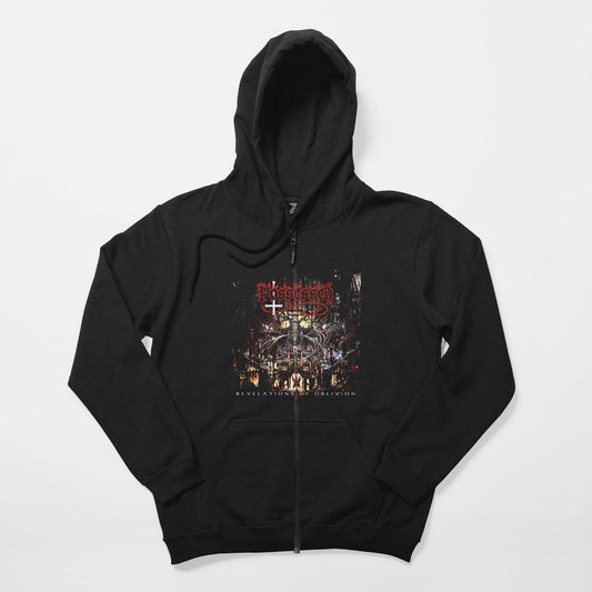 Possessed Revelations Of Oblivion Siyah Fermuarlı Kapşonlu Sweatshirt