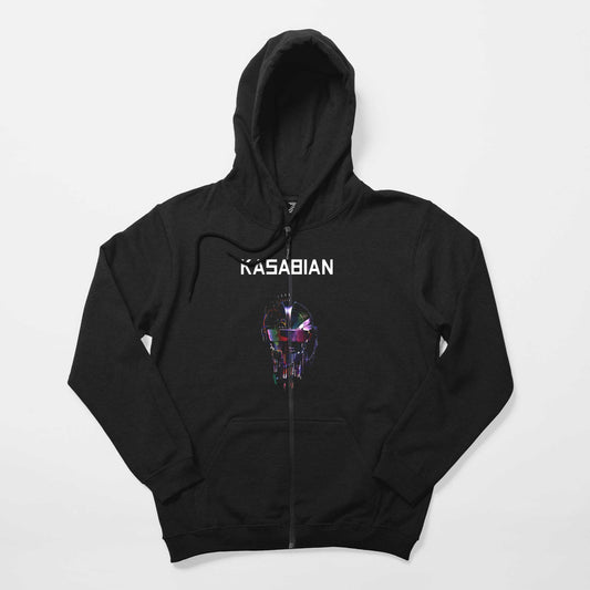 Kasabian The Alchemist'S Euphoria Siyah Fermuarlı Kapşonlu Sweatshirt
