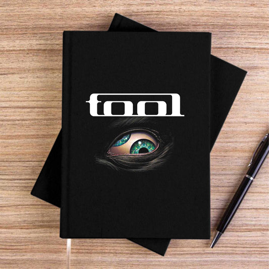 Tool Eye Siyah Çizgisiz Kanvas Defter