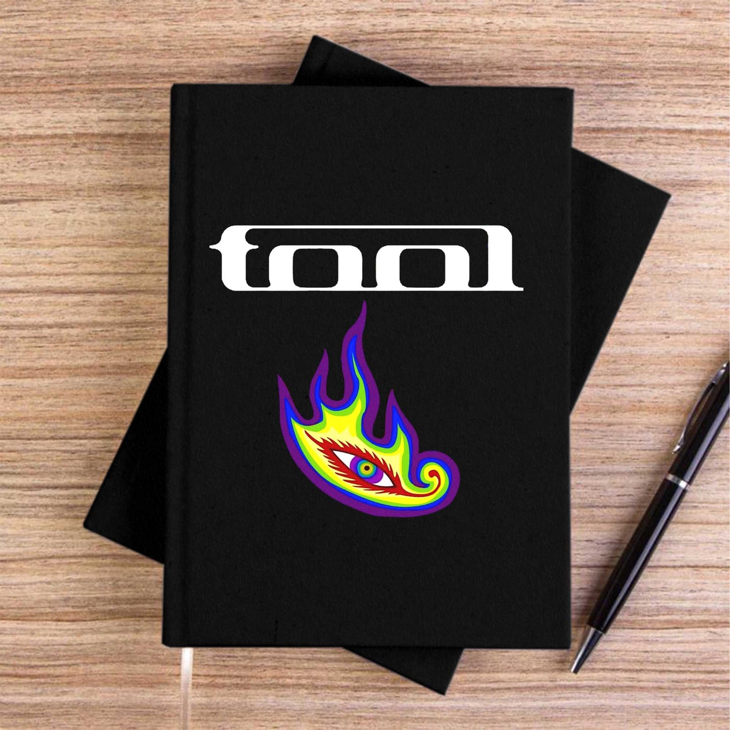 Tool Colors Eye Siyah Çizgisiz Kanvas Defter