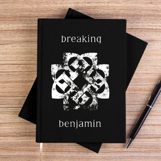Breking Benjamin Classic Siyah Çizgisiz Kanvas Defter