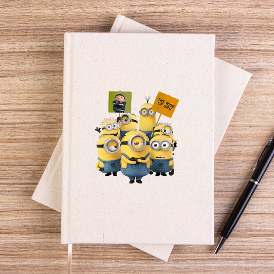 Minions The Rise Of Gru Banner Çizgisiz Kanvas Defter