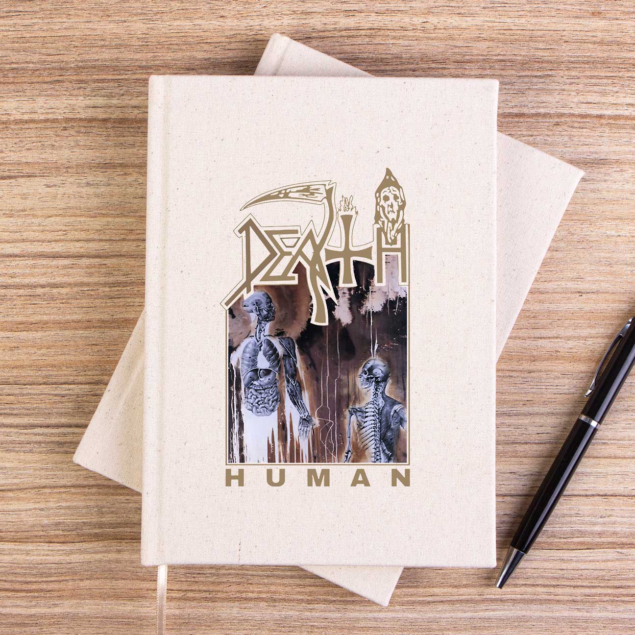 Death Human 2 Çizgisiz Kanvas Defter