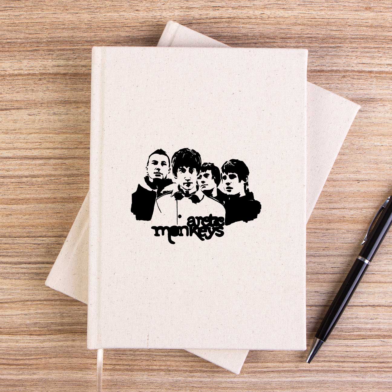 Arctic Monkeys Group Çizgisiz Kanvas Defter