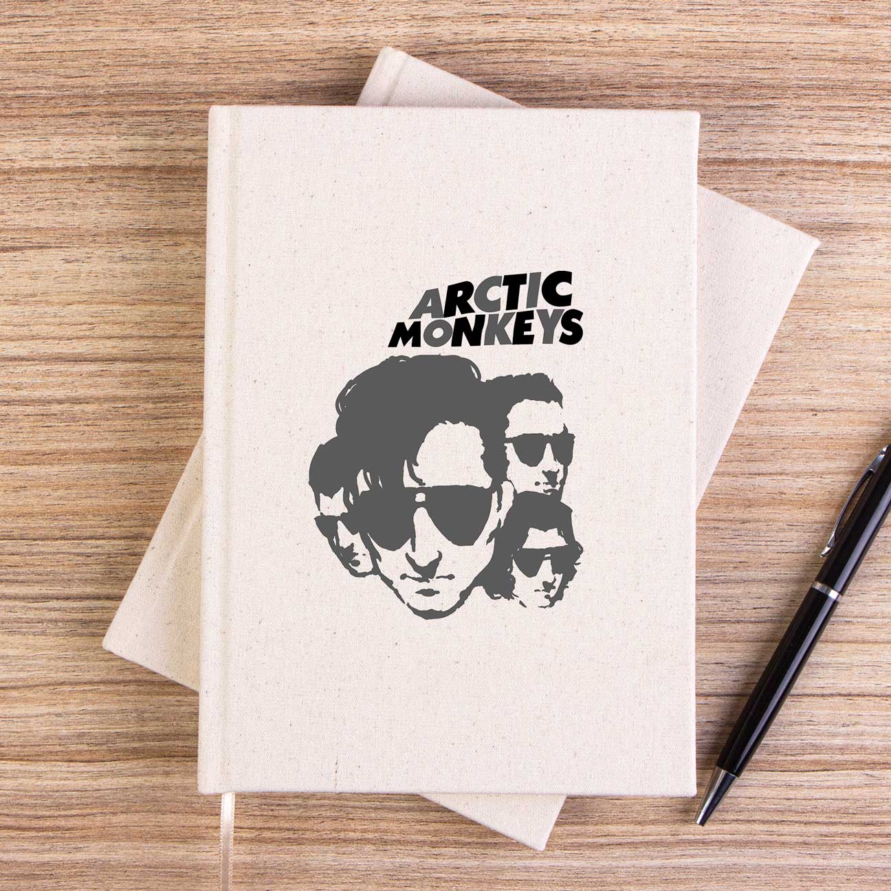 Arctic Monkeys Group 2 Çizgisiz Kanvas Defter