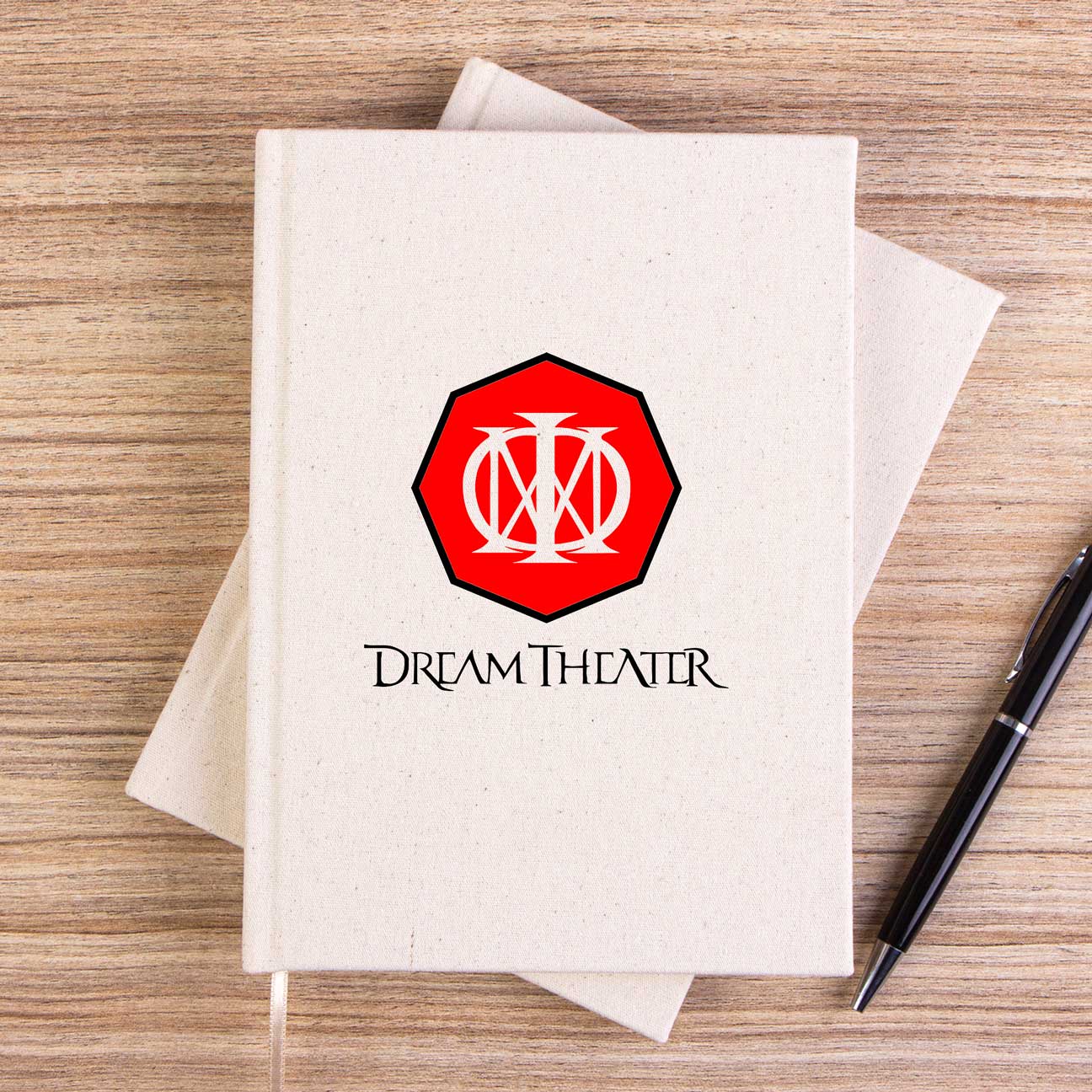 Dream Theater Logo 2 Çizgisiz Kanvas Defter