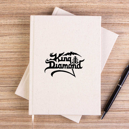 King Diamond Logo Çizgisiz Kanvas Defter