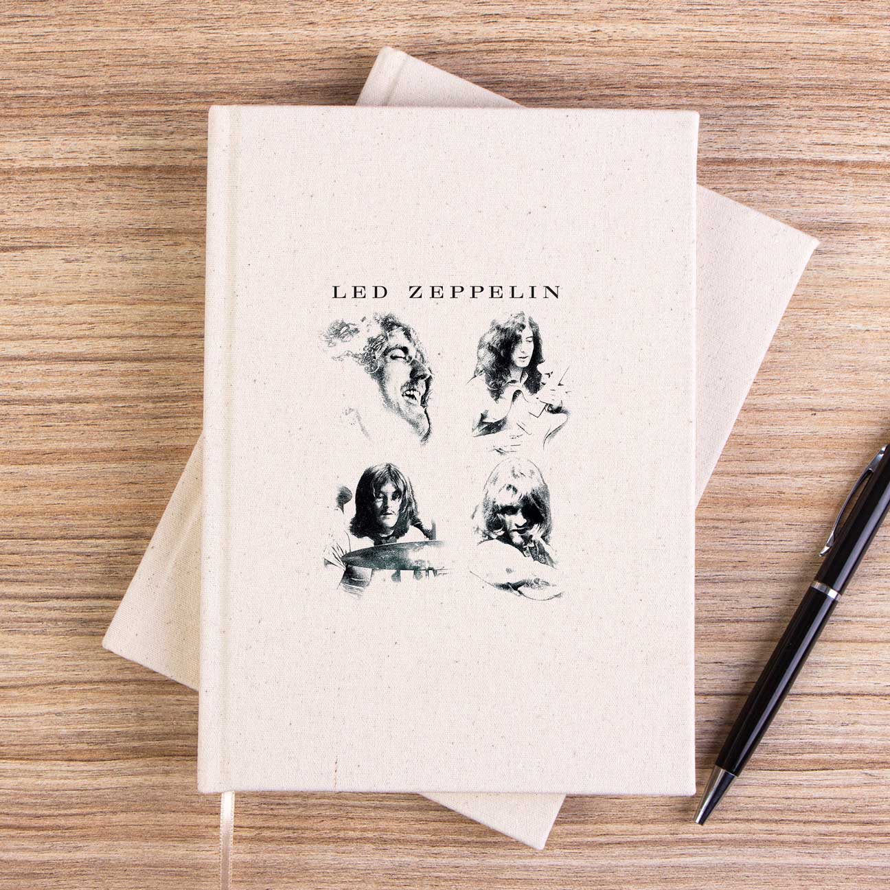 Led Zeppelin The Complete Çizgisiz Kanvas Defter