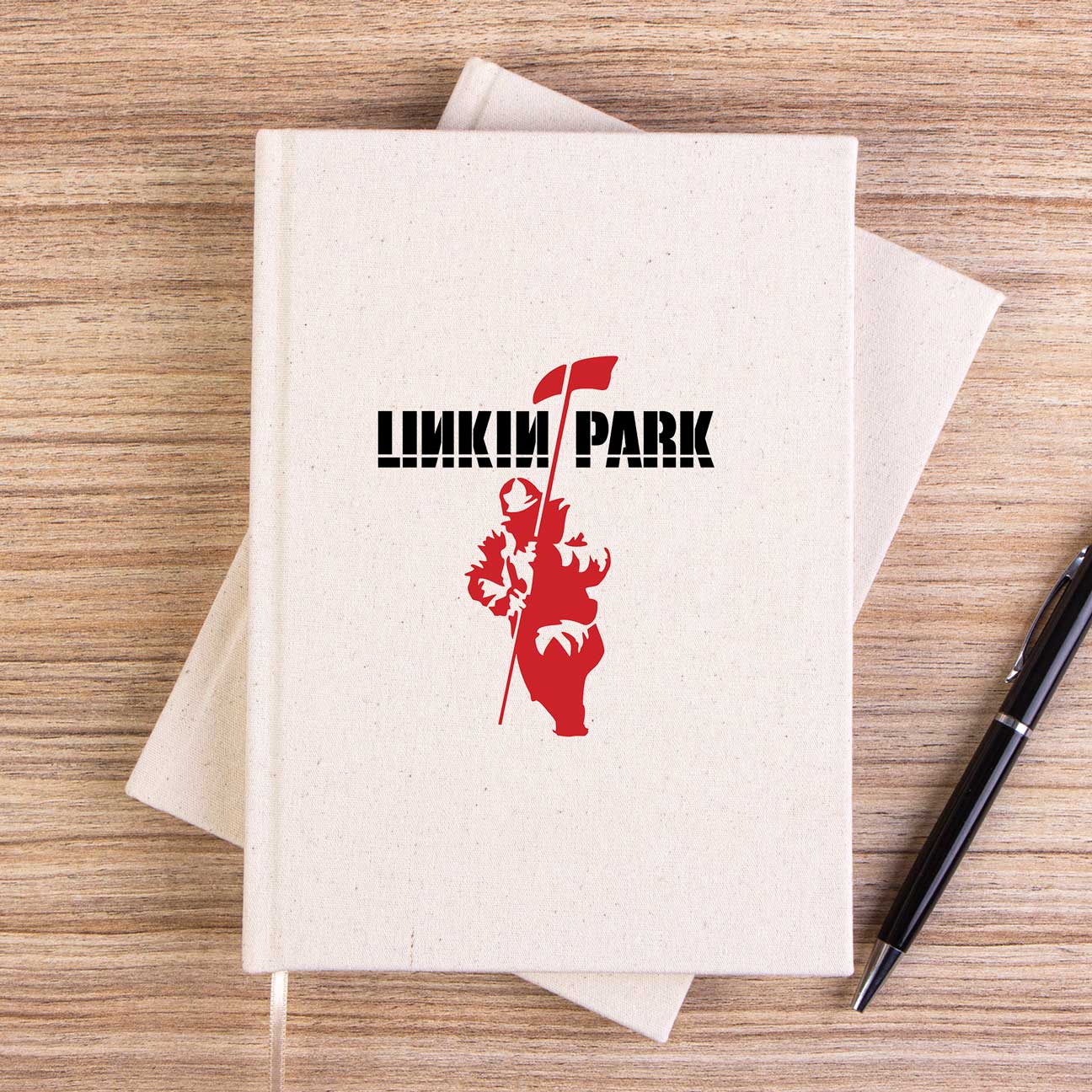 Linkin Park Soilder Çizgisiz Kanvas Defter