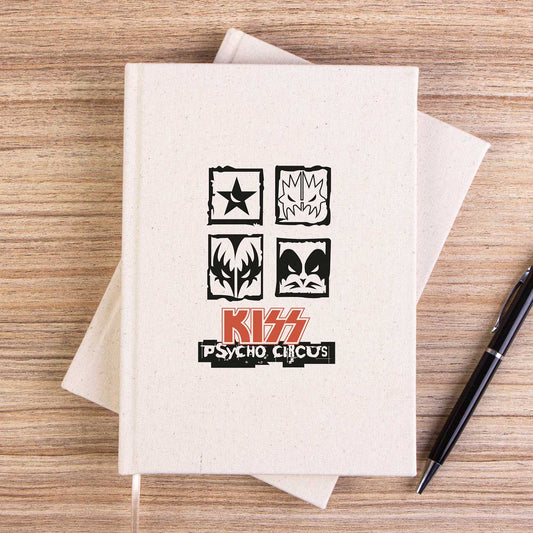 Kiss Psycho Circus Çizgisiz Kanvas Defter