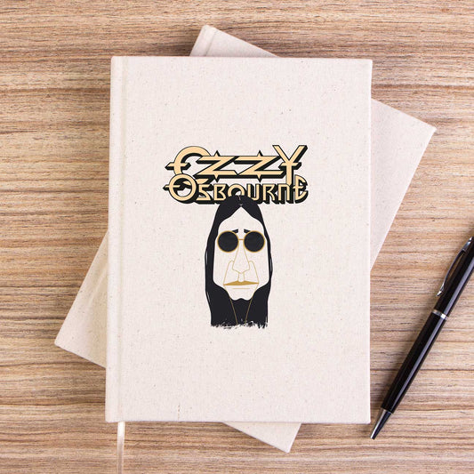 Ozzy Osbounre Drawing Çizgisiz Kanvas Defter