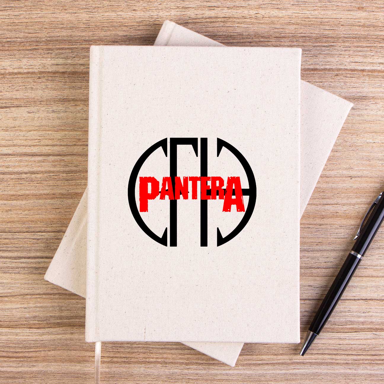 Pantera Figure 2 Çizgisiz Kanvas Defter