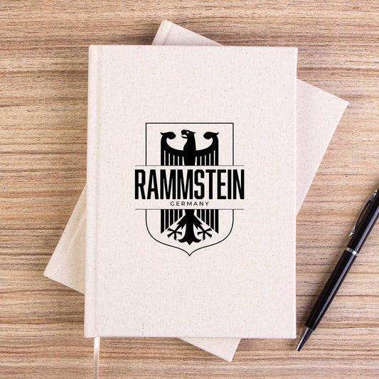 Rammstein Germany Çizgisiz Kanvas Defter