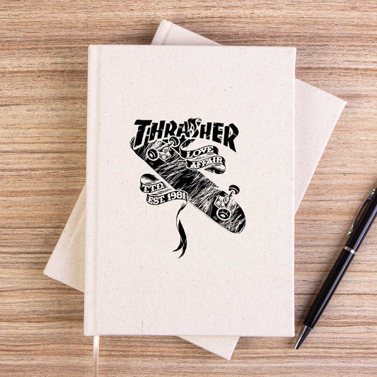 Thrasher Love Affair Çizgisiz Kanvas Defter