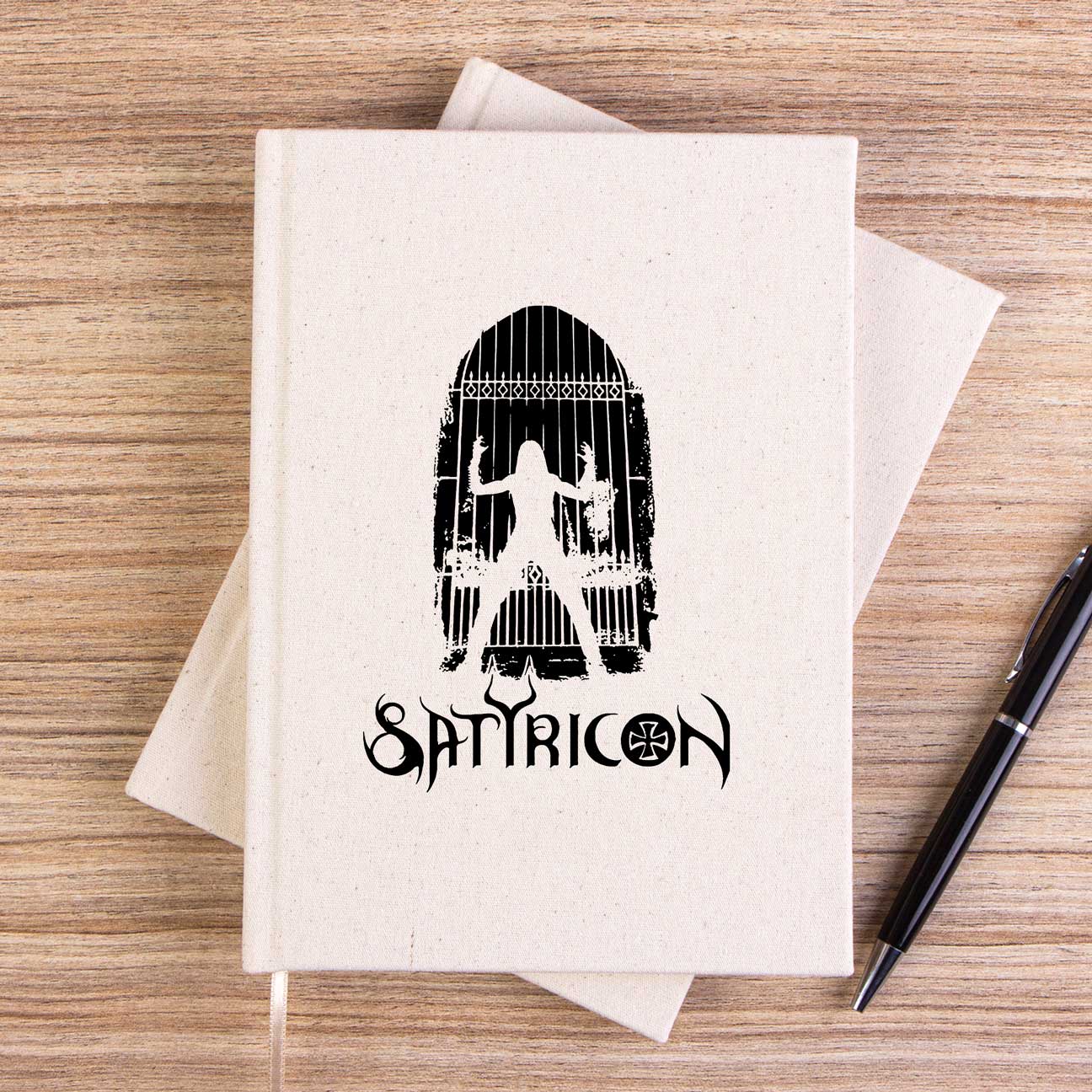Satyricon Possessed Çizgisiz Kanvas Defter