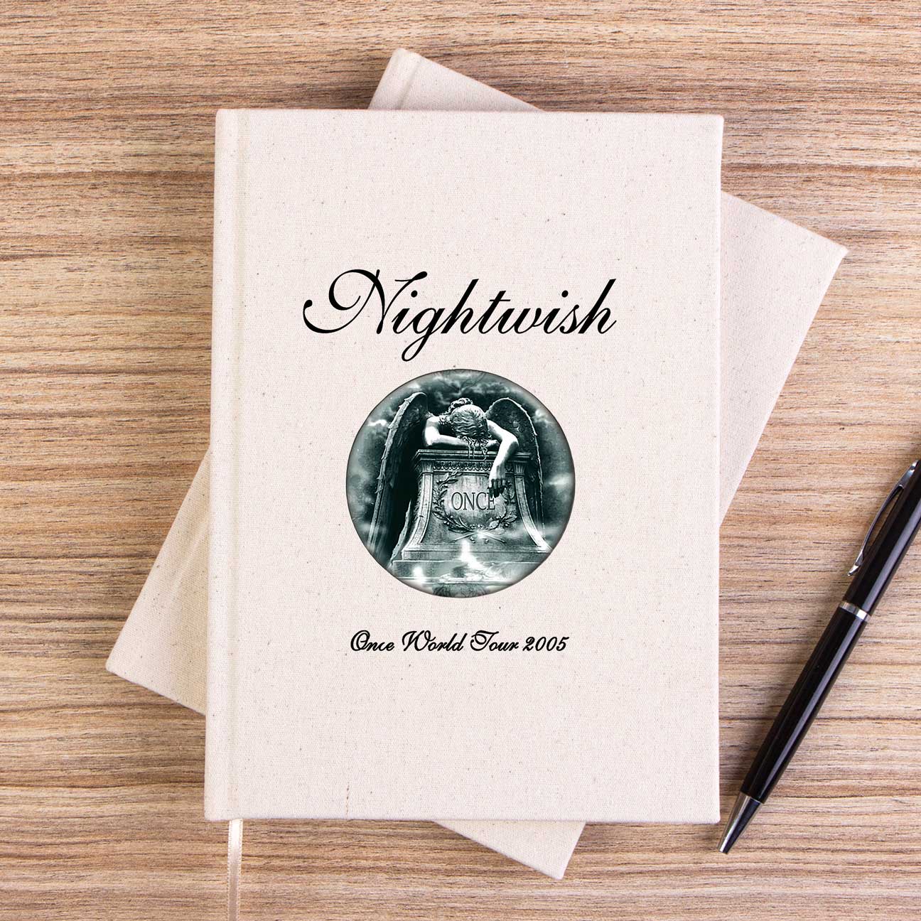 Nightwish Once Çizgisiz Kanvas Defter