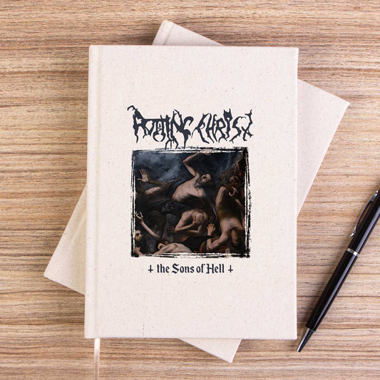 Rotting Christ The Sons Of Hell Çizgisiz Kanvas Defter