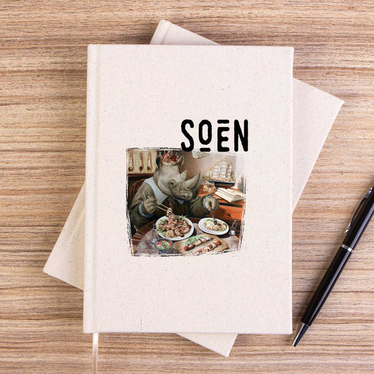 Soen Tellurian Çizgisiz Kanvas Defter