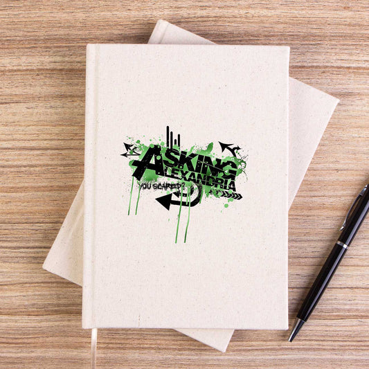 Asking Alexandria You Scared Çizgisiz Kanvas Defter