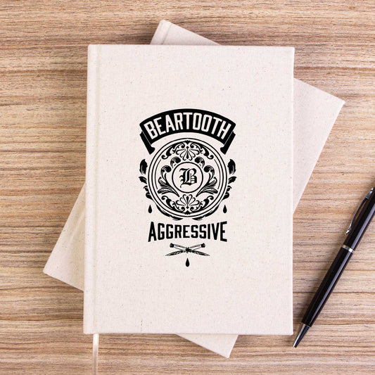 Beartooth Aggressive Çizgisiz Kanvas Defter