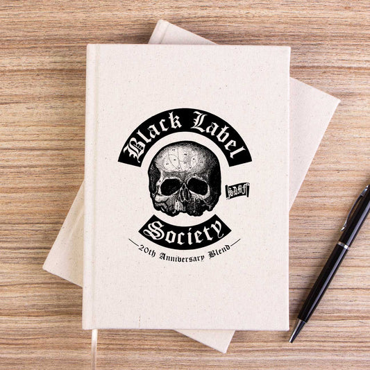 Black Label Society 20 Anniversary for Society Tour Çizgisiz Kanvas Defter