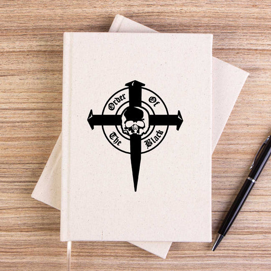 Black Label Society Order Of Black Skull Çizgisiz Kanvas Defter