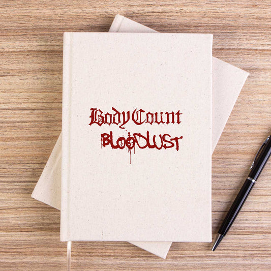 Body Count Bloodlust Çizgisiz Kanvas Defter