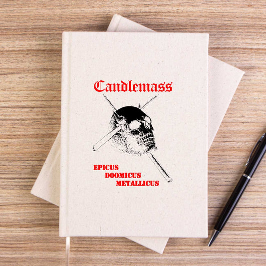 Candlemass Epicus Doomicus Metallicus Çizgisiz Kanvas Defter