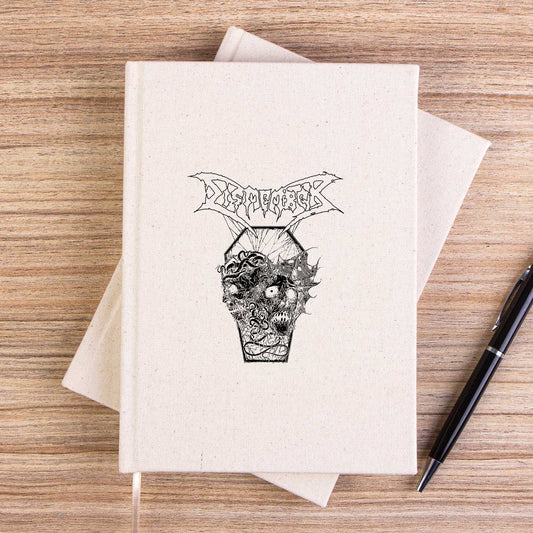 Dismember Skull Çizgisiz Kanvas Defter