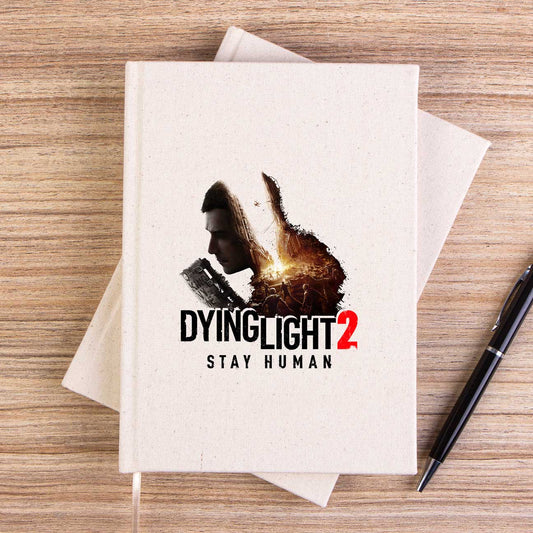 Dying Light Stay Human Çizgisiz Kanvas Defter