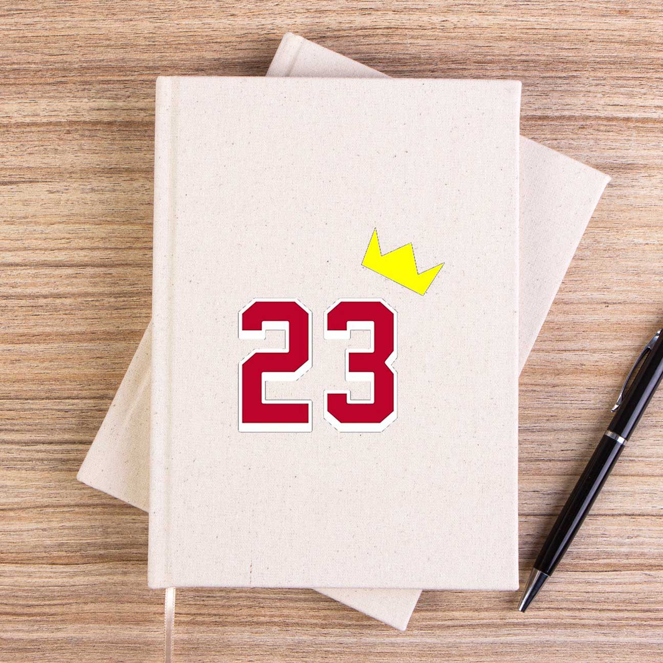 Michael Jordn 23 King Çizgisiz Kanvas Defter