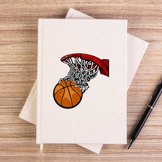 Basketball Hoop Çizgisiz Kanvas Defter