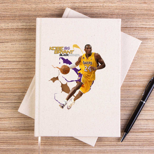 Kobe B. 24 Yellow Mamba Çizgisiz Kanvas Defter