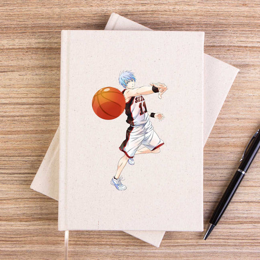 Baller Blue Anime Pass Çizgisiz Kanvas Defter