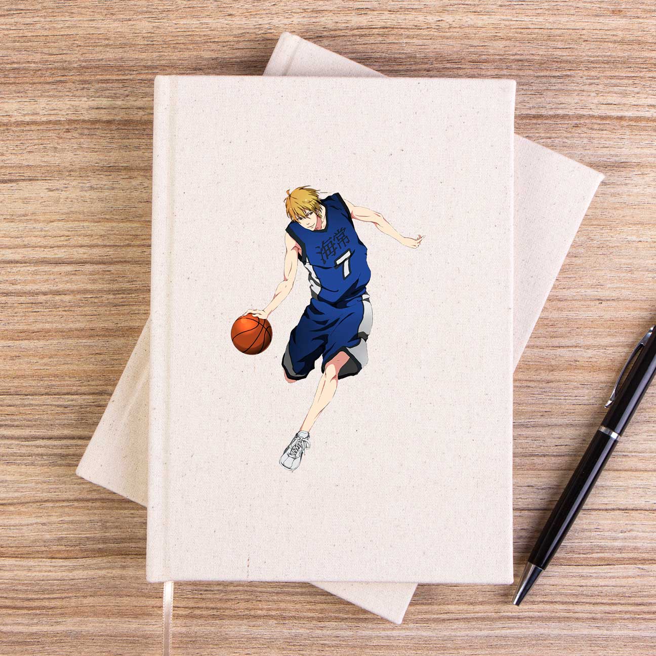 Anime 7 Baller Çizgisiz Kanvas Defter