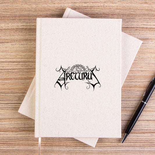 Arcturus Logo Çizgisiz Kanvas Defter